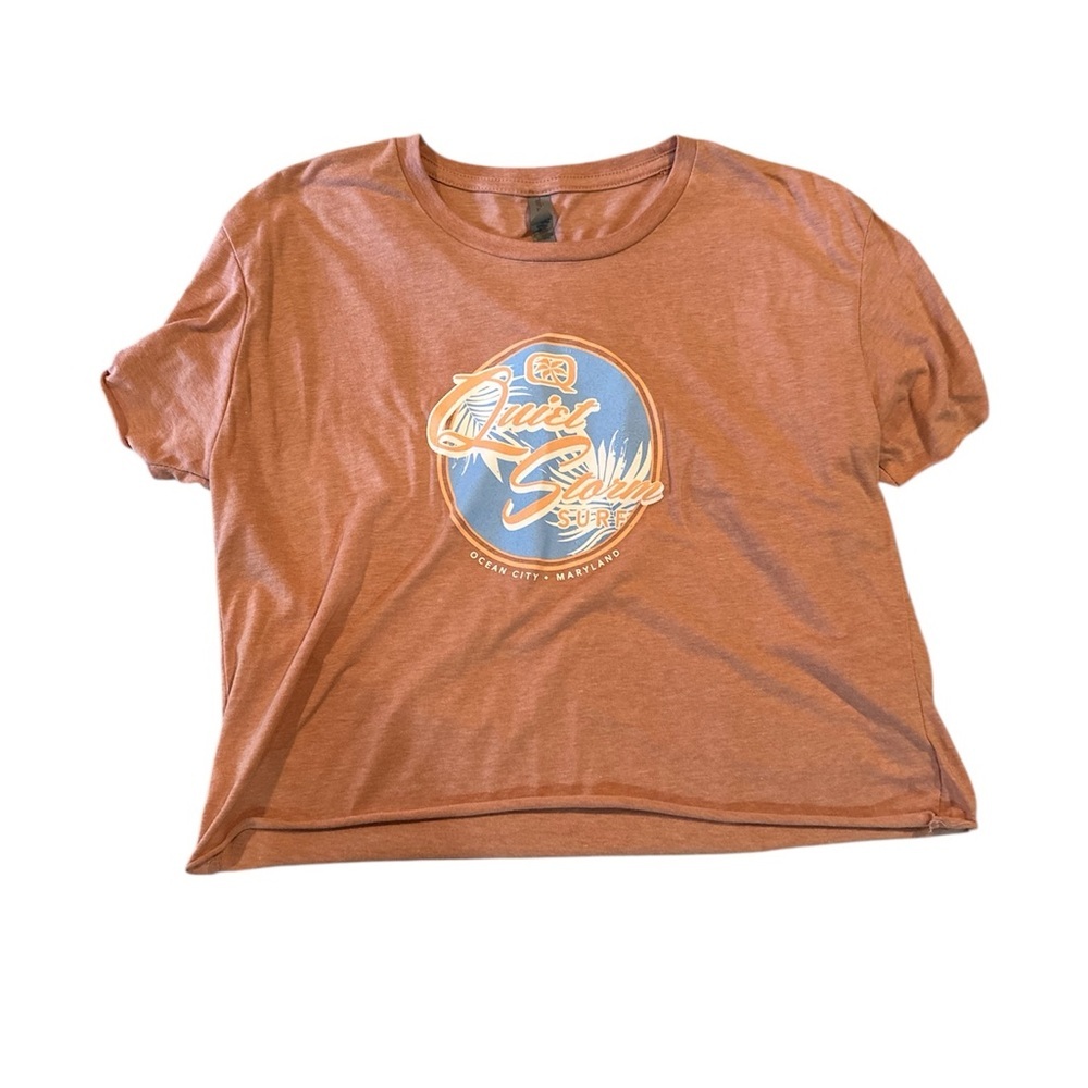 Next Level Quiet Storm Apparel Pink T-Shirt